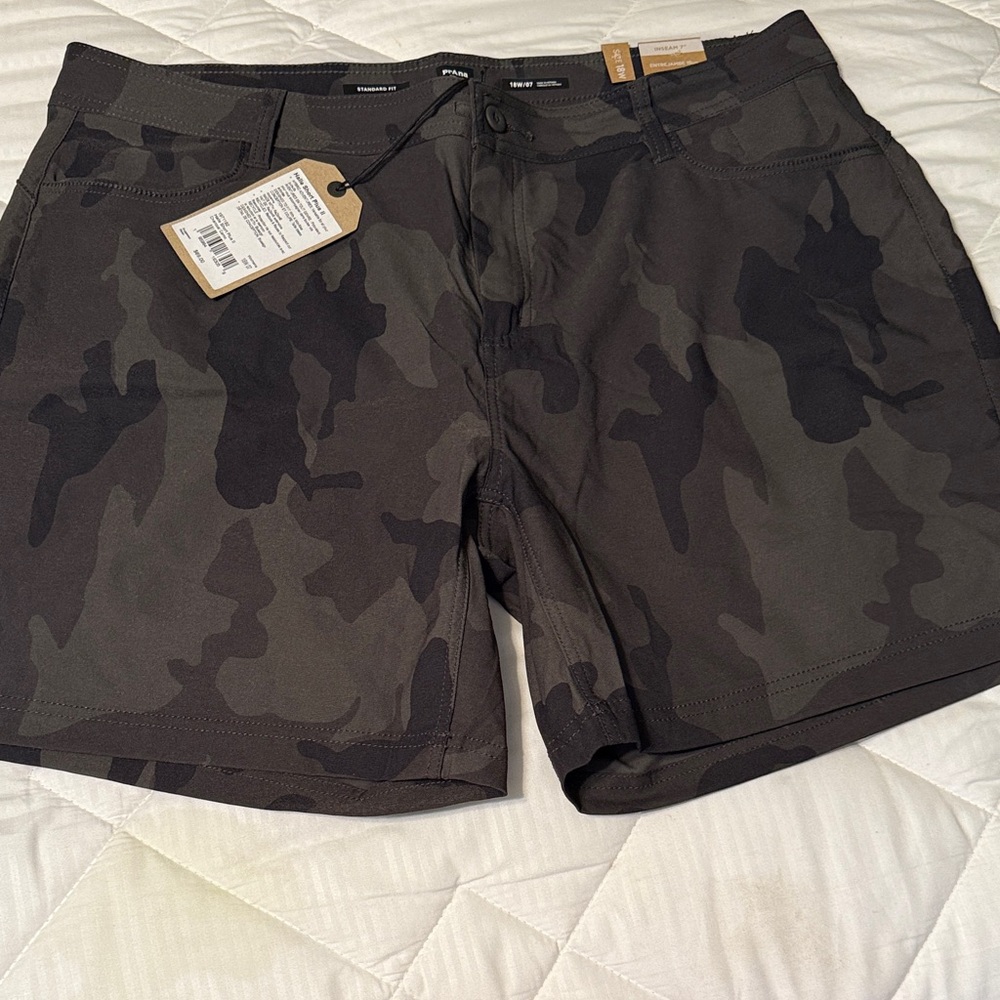 Prana Camo Cargo Shorts